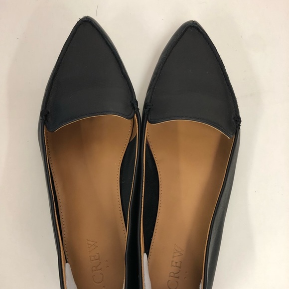 JCrew Factory Edie Leather Loafers - Picture 2 of 6